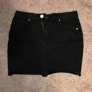 Boohoo Denim Skirt